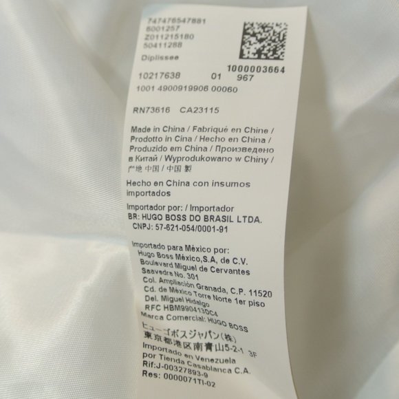 NEW BOSS HUGO BOSS Diplissee Pleated Floral-Print Dress Size US 6 #391 - Picture 12 of 12